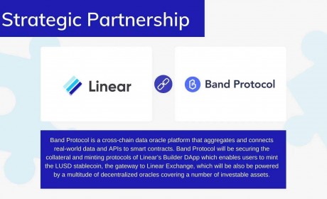 Linear Finance与Band协议合作，保障合成资产创建和交易安全